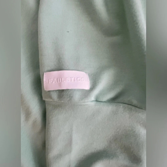 Fabletics Long Sleeved Drawstring Crop Top - Size Medium - Picture 3 of 3